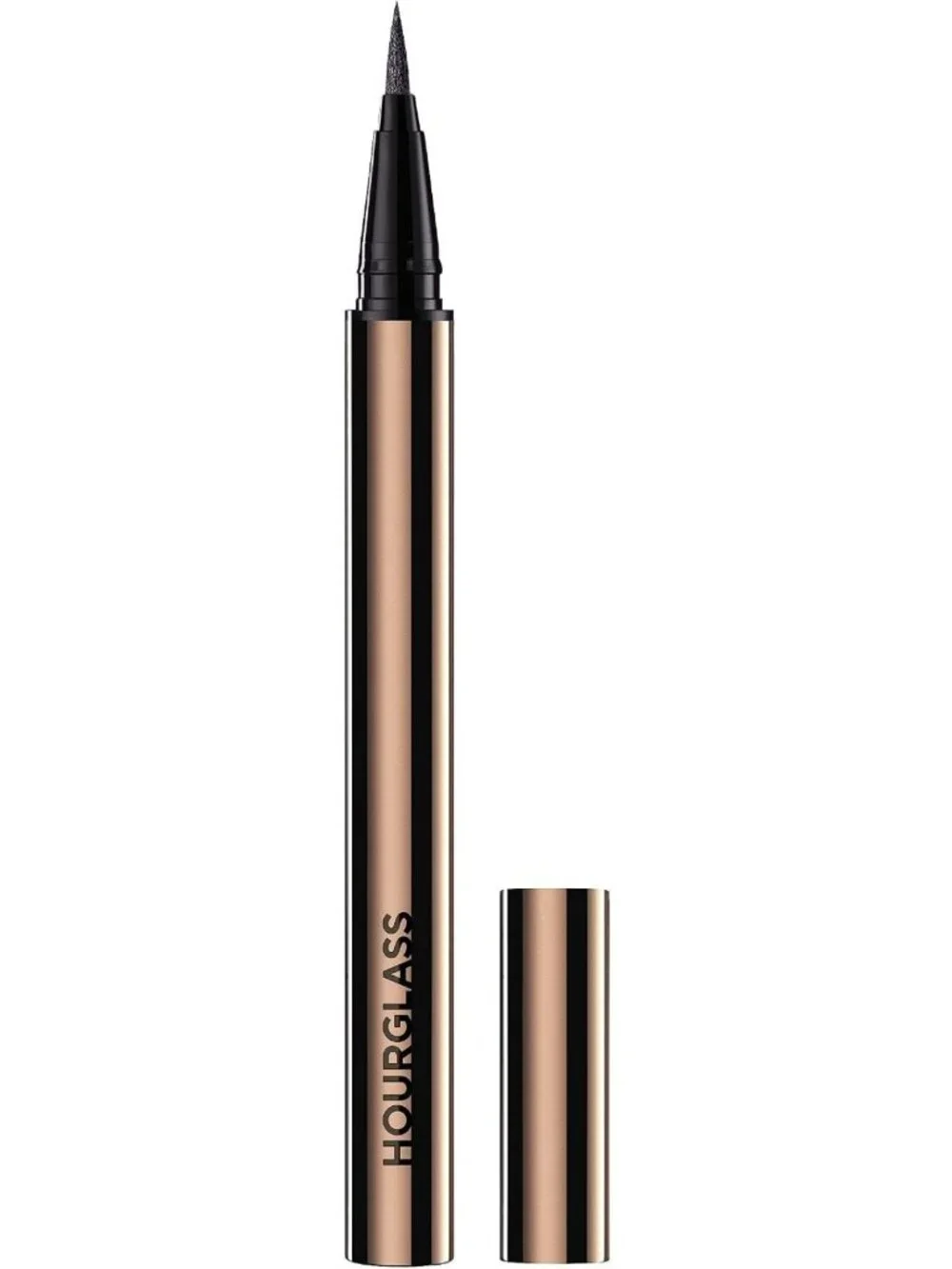 Ultra Black Waterproof Liquid Eyeliner - Long-Lasting, Smudge-Proof Formula